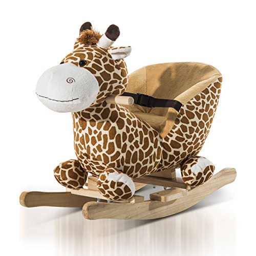 HOMCOM Schaukeltier Giraffe - 4