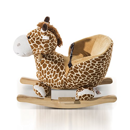 HOMCOM Schaukeltier Giraffe - 6