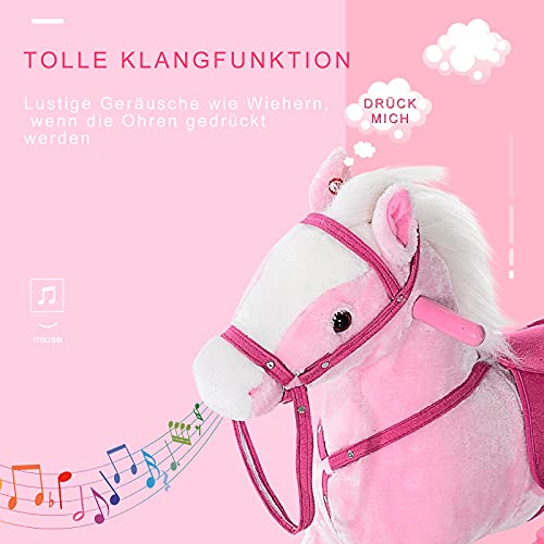 Schaukelpferd Rosa - 5