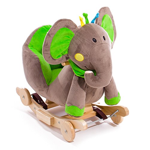 Schaukelpferd Elefant mit Rädern