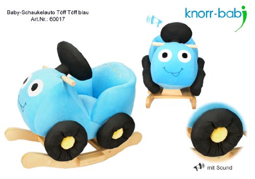 Knorr-baby Schaukelauto Töff Töff blau - 2