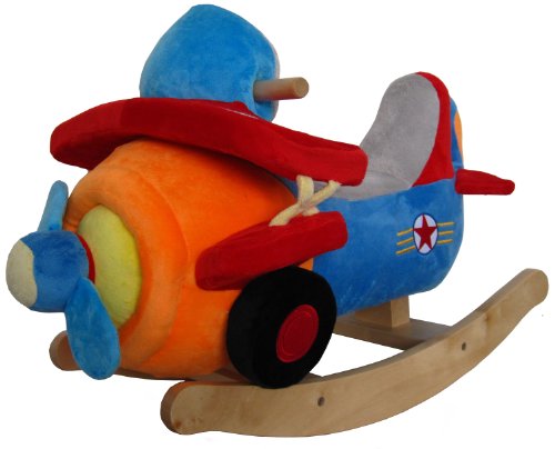 Sweety-Toys 4751 Schaukeltier Flugzeug